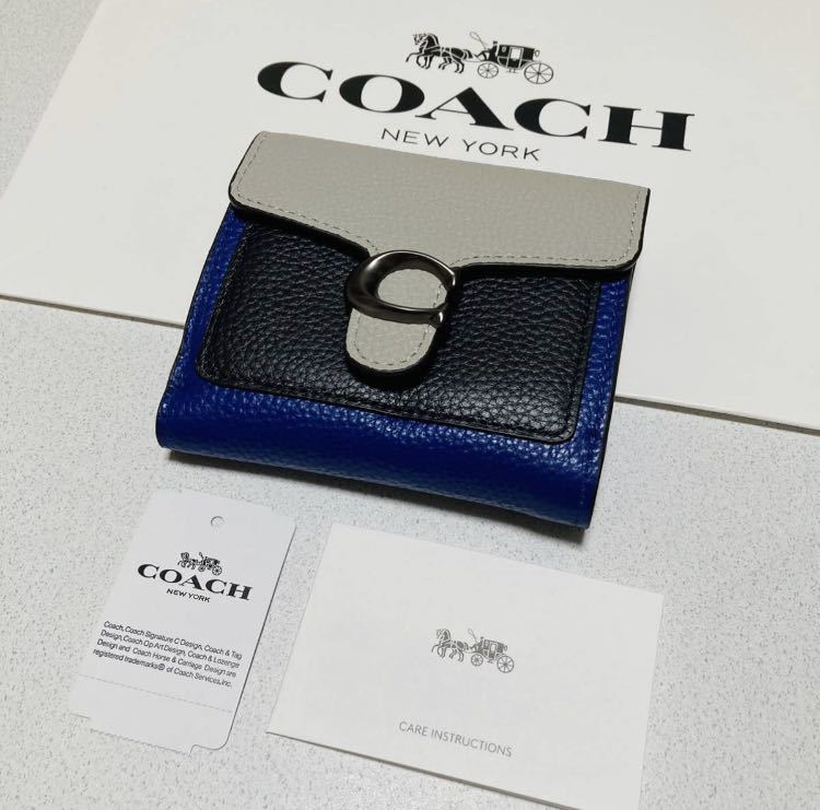 ☆COACH コーチ 76302 二つ折り財布 三つ折り財布 スモールウォレット