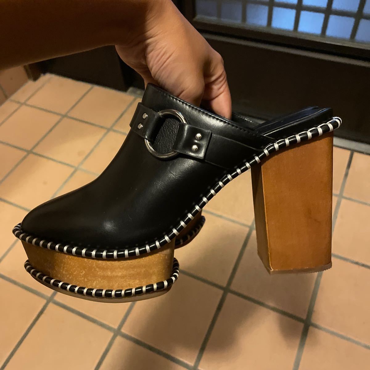 サボサンダル サボ サンダル ウッド マウジー moussy 新品