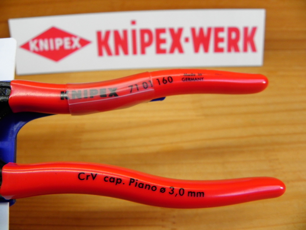 クニペックス 小型クリッパー *KNIPEX 7101-160SB ボルト カッター *正規輸入品保証の画像5