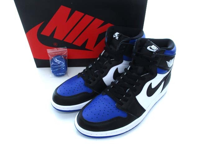 ナイキ NIKE AIR JORDAN 1 RETRO HIGH OG エア ジョーダン 1 レトロ ハイ スニーカー 555088-041 ロイヤル 29 ☆AA★ メンズ_画像1