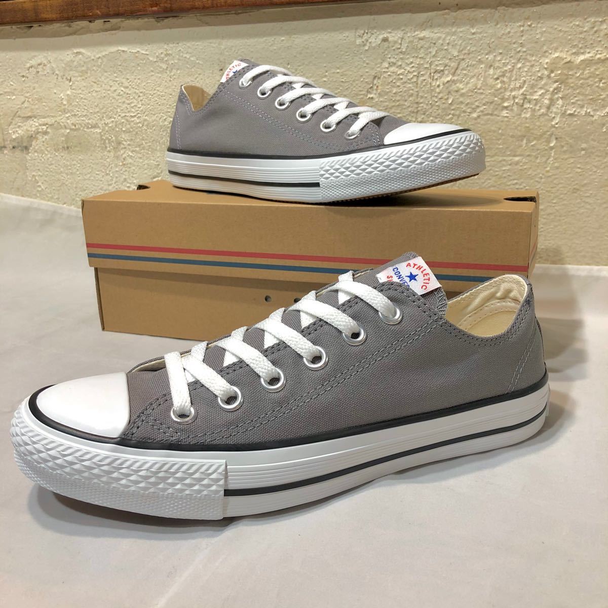 CONVERSE コンバース ローカット スニーカー グレー 27.0