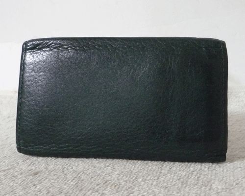 ダックス　DAKＳ　レザー?。颠B　キーケース　グリーン　緑