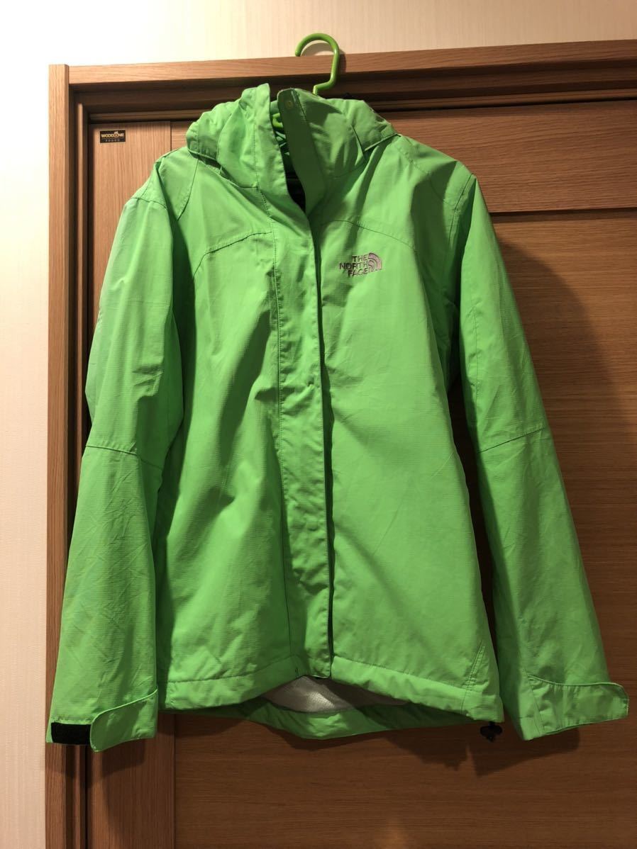 THE NORTH FACE マウンテンパーカー ナイロンジャケット アウター　NP10311 XL グリーン系　ノースフェイス　GORE-TEX レディース？