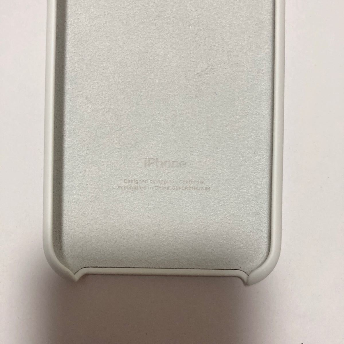 【箱付き】 Apple 純正 シリコンケース 白 ホワイト iPhone SE2 iPhone SE 第二世代