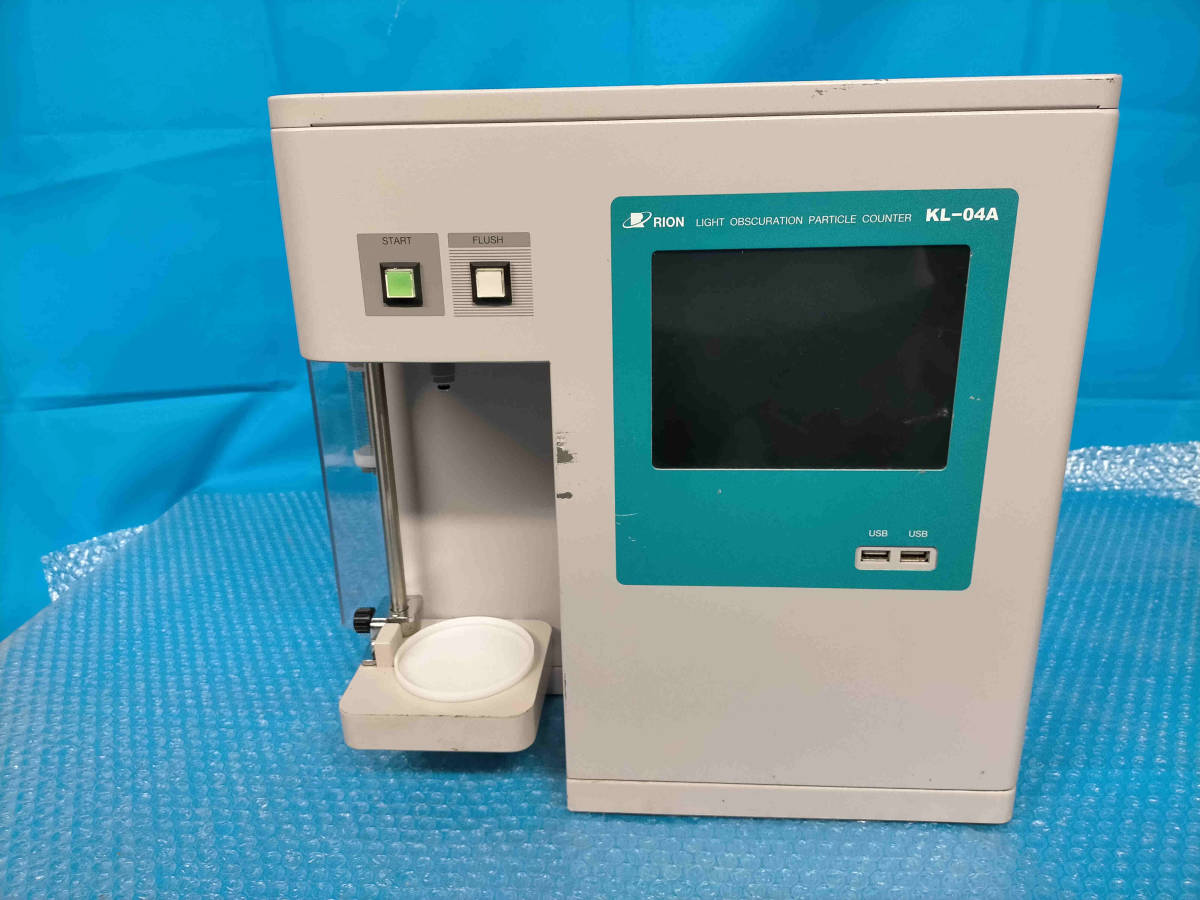[CK6521]  RION LIGHT OBSCURATION PARTICLE COUNTER KL-04A ジャンク品 現状渡し