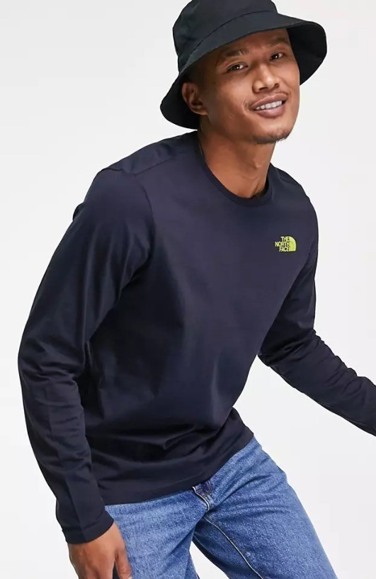 【The North Face】 Easy 長袖 T シャツ