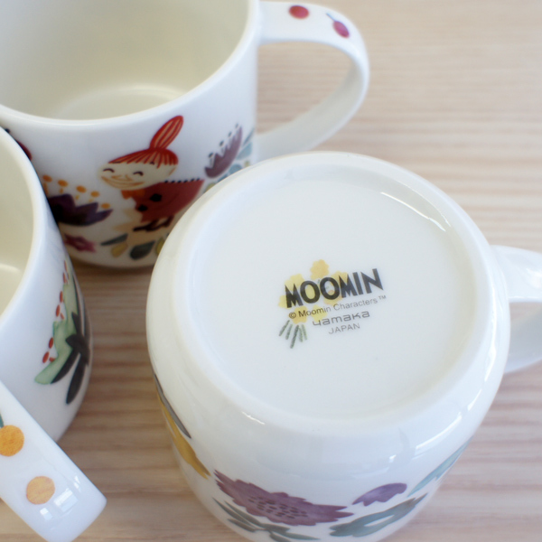 ムーミン 日本製マグカップ ホワイト MOOMIN 350ml