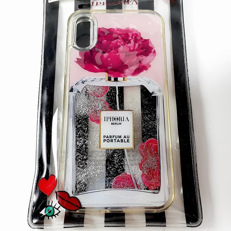  free shipping new goods unopened I fo rear Parfum Flower Pink for iPhone X XS smartphone case 