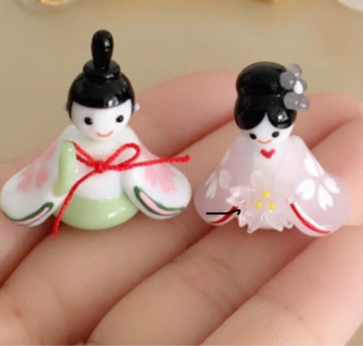 ガラス細工 ミニチュアガラス ひな人形 雛飾り ひな祭り ミニ ガラス細工 ミニチュアガラス ひな人形 雛飾り ひな祭り ミニ