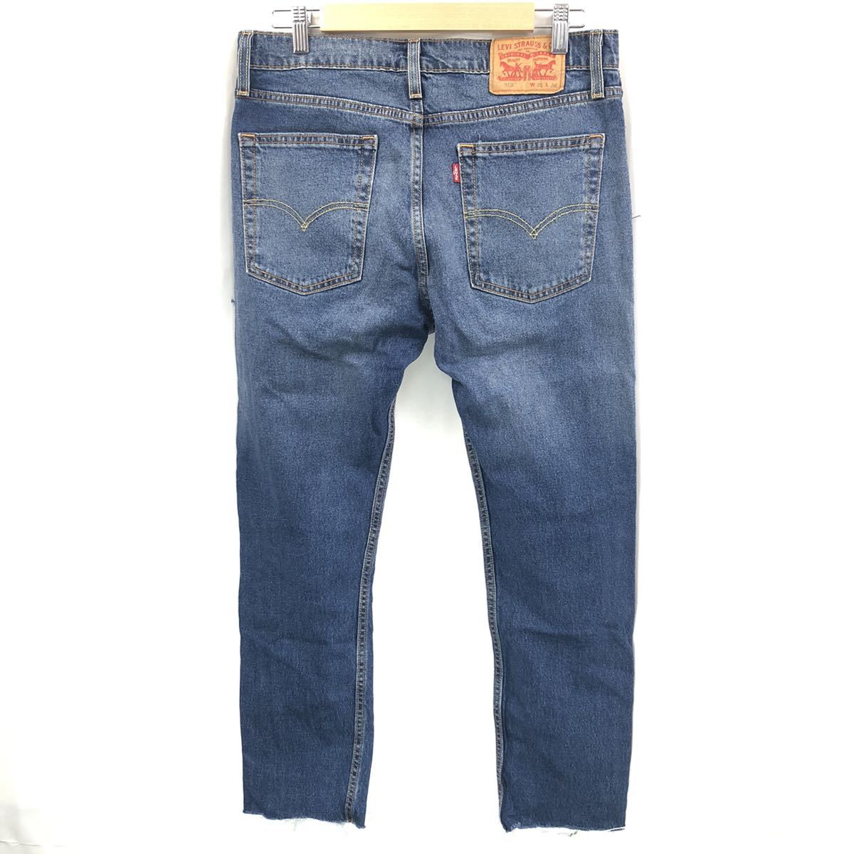 LEVI'S リーバイス 510 Skinny Fit Jeans インサイドアウト　USED加工 スキニー フィット ジーンズ　デニム　W31