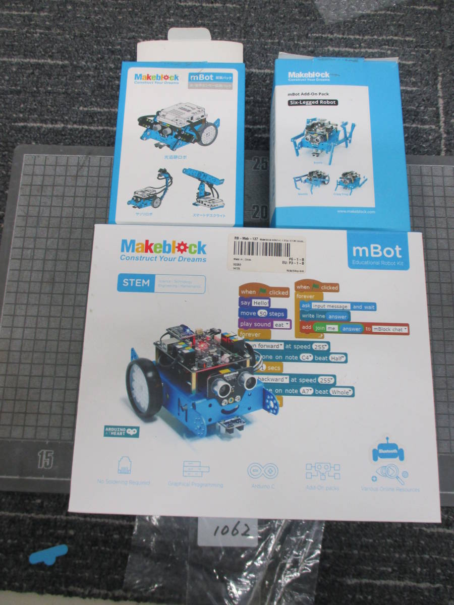 珍しい Makeblock m Bot RB-Mab-137&DN-S-OT-Six&拡張パック 3点まとめて 開封済み ジャンク扱いでお願いします。 1062 その他 珍しい Makeblock m Bot RB-Mab-137&DN-S-OT-Six&拡張パック 3点まとめて 開封済み ジャンク扱いでお願いします。 1062 その他
