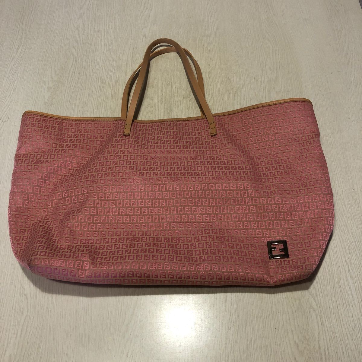 fendi ピンクトートバッグ 美品 ceratinxd.com
