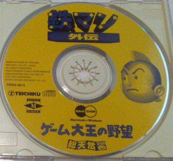 華麗 【ゆうパック送料込】 説明書なし 鉄マン外伝 ゲーム大王の野望