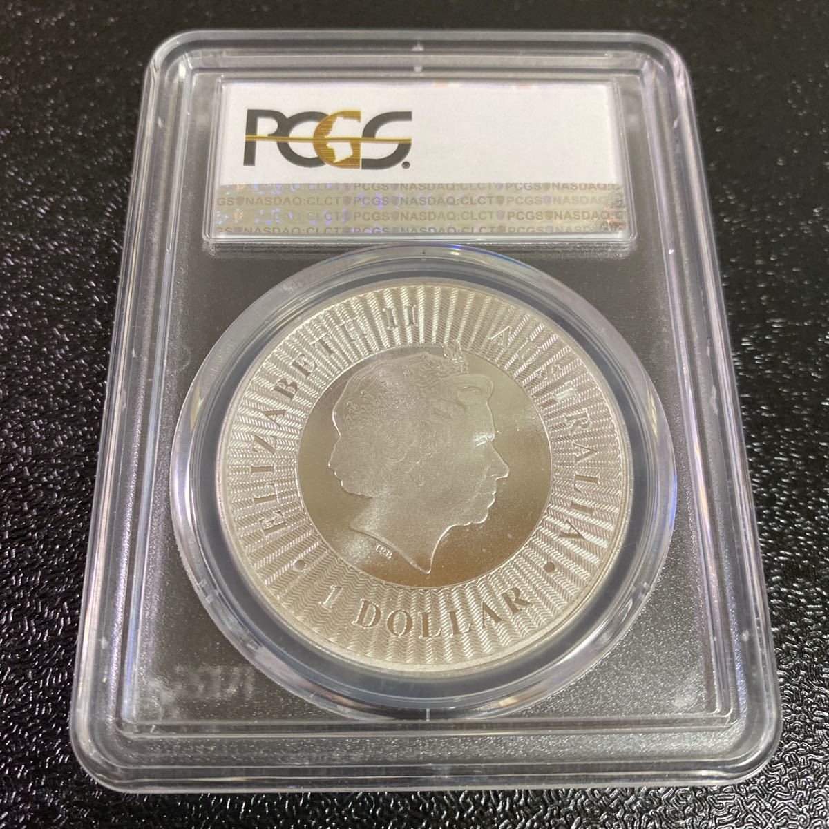 銀貨　99.9% 純銀　シルバー　カンガルー　銀貨　 1オンス　オーストラリア　PCGS 鑑定済み　