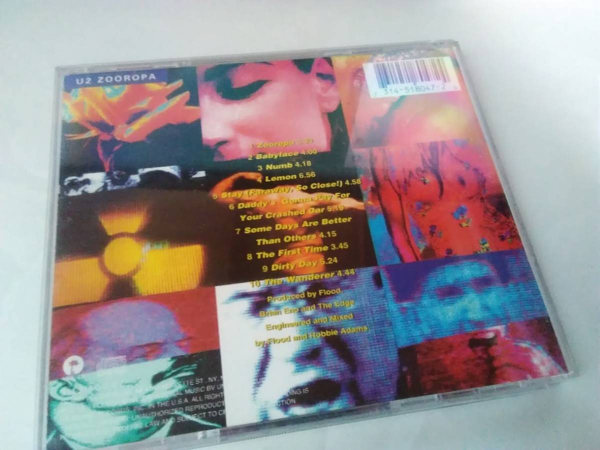 中古CD　Zooropa　U2　