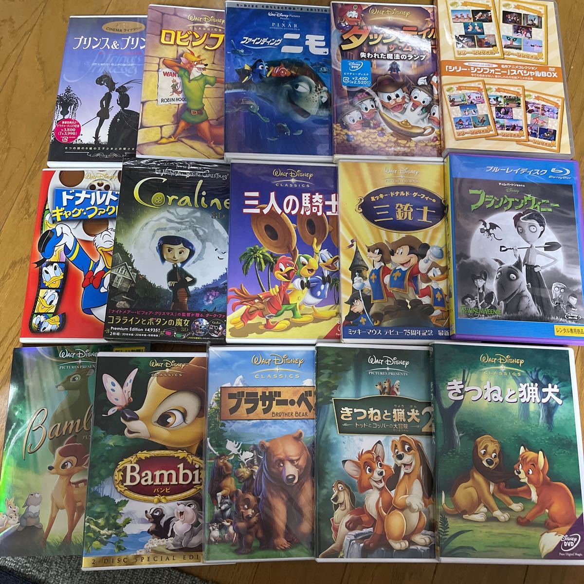  valuable! records out of production great number Disney DVD super large amount set 67ps.@ unopened rental up goods have Bambi Peter Pan Little Mermaid Dumbo Pinocchio etc. 