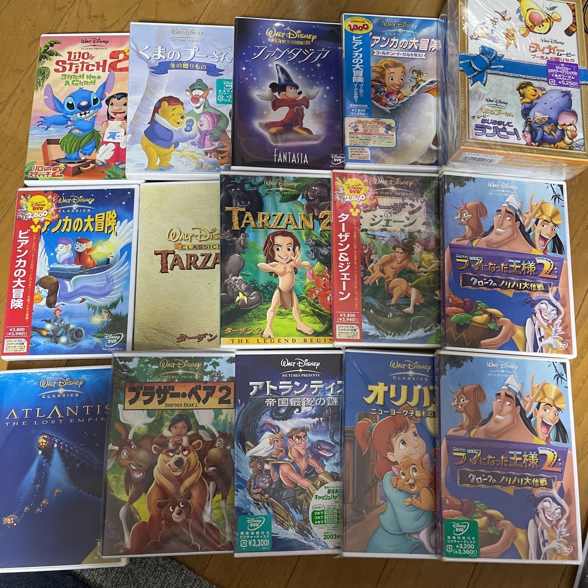  valuable! records out of production great number Disney DVD super large amount set 67ps.@ unopened rental up goods have Bambi Peter Pan Little Mermaid Dumbo Pinocchio etc. 