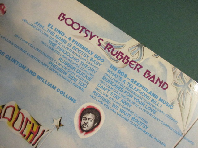 ★ Bootsy's Rubber Band ： Ahh...The Name Is Bootsy, Baby ! LP ☆ 70's P-Funk PFunk P Funk / George Clinton / 落札5点で送料無料_画像4