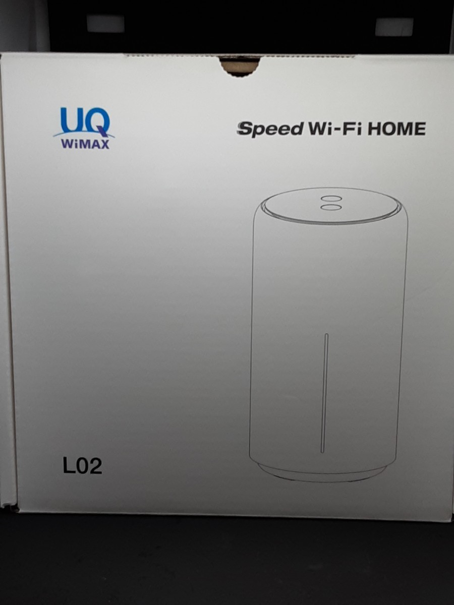 UQ WiMAX　SPEED Wi-FI HOME　L02 美品