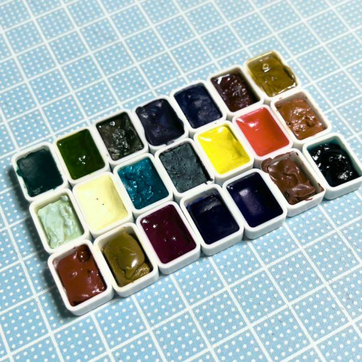 Isaro 透明水彩 21色小分けセット 0.5ml