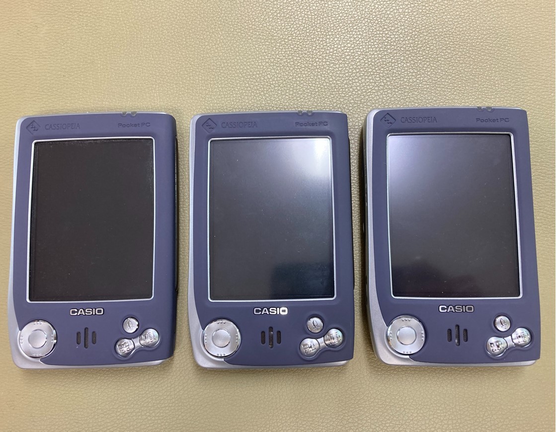  pocket PC Casio Casiopea E-700 new old goods ( unused )3 pcs 