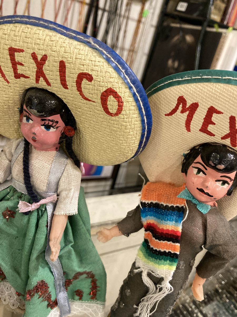 50-60sUSA Vintage MEXICO Mexico кукла son пятно ro/ Ame li Country б/у одежда запад набережная Surf California Setagaya беж Snoopy Fire King 