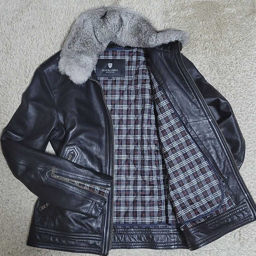 超美品】 【超高級】 ブラックレーベル クレストブリッジ レザー