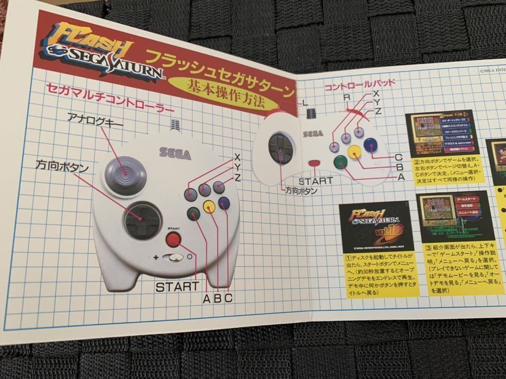 SS体験版ソフト 全日本プロレス フラッシュセガサターン vol.21 FLASH SEGA SATURN 非売品 送料込み DEMO DISC 体験版＋映像集