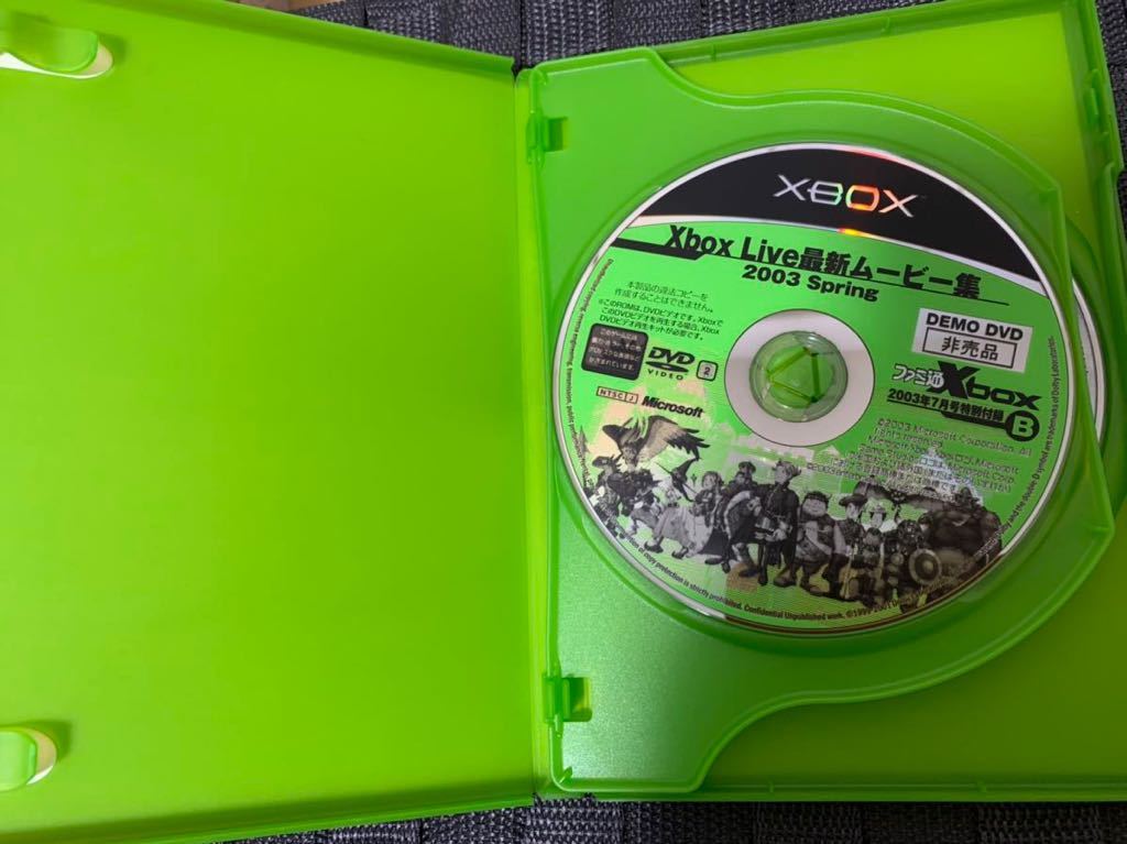 XBOX trial version soft meka monkey to trial version disk & Xbox Live newest Movie compilation 2003 Spring not for sale Fami expert Mech Assault DEMO DISC