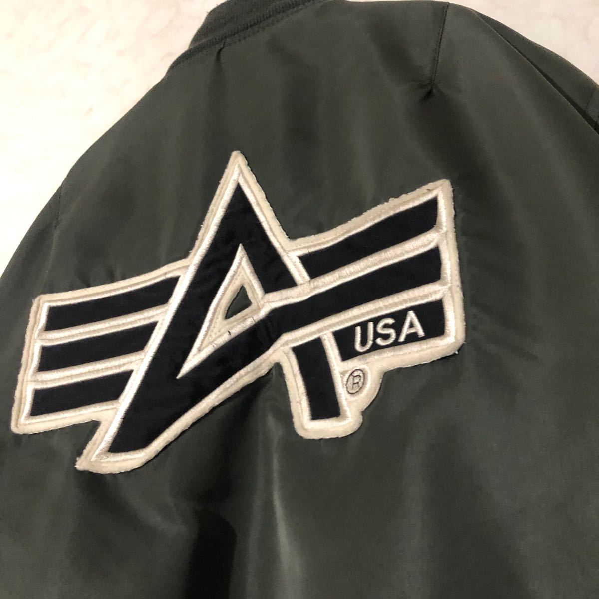 MA-1 AVIREX USA製 ミリタリージャケット 米国製 フライトジャケット