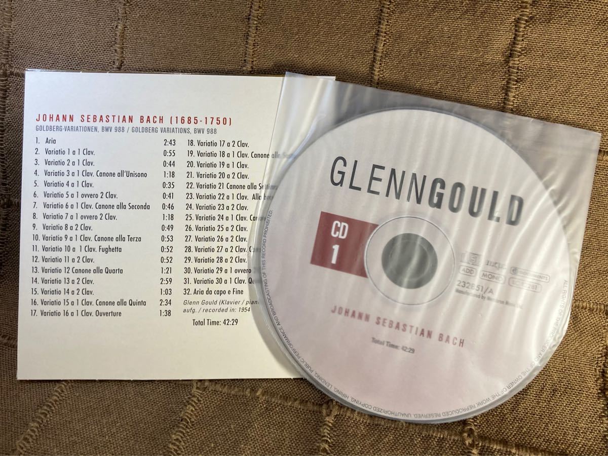 グレングールド 10枚組CD カナダ放送協会音源 グレン・グールド名演集 