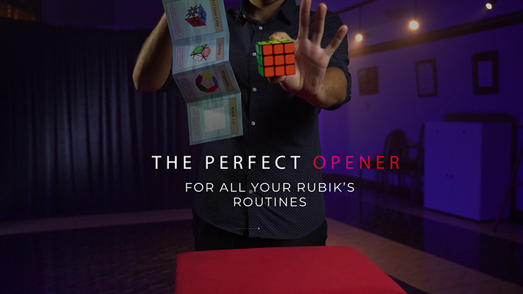 即決■カタログからキューブが飛び出す■Rubik's Cube 3D Advertising (Gimmicks and Online Instructions)