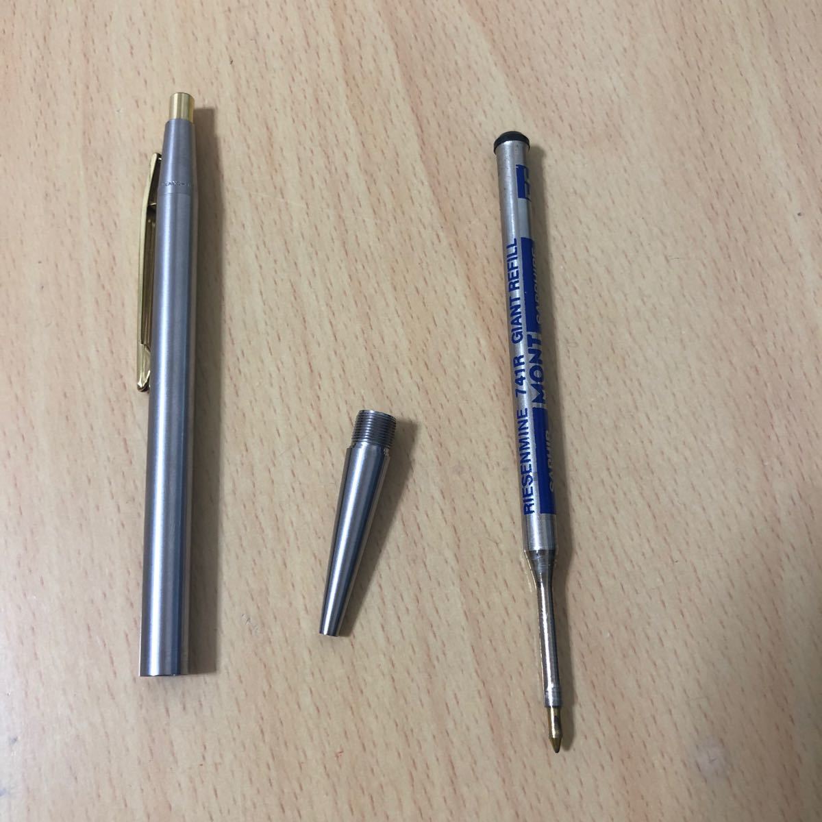 モンブラン MONTBLANC ノブレス ボールペン 本体シルバー
