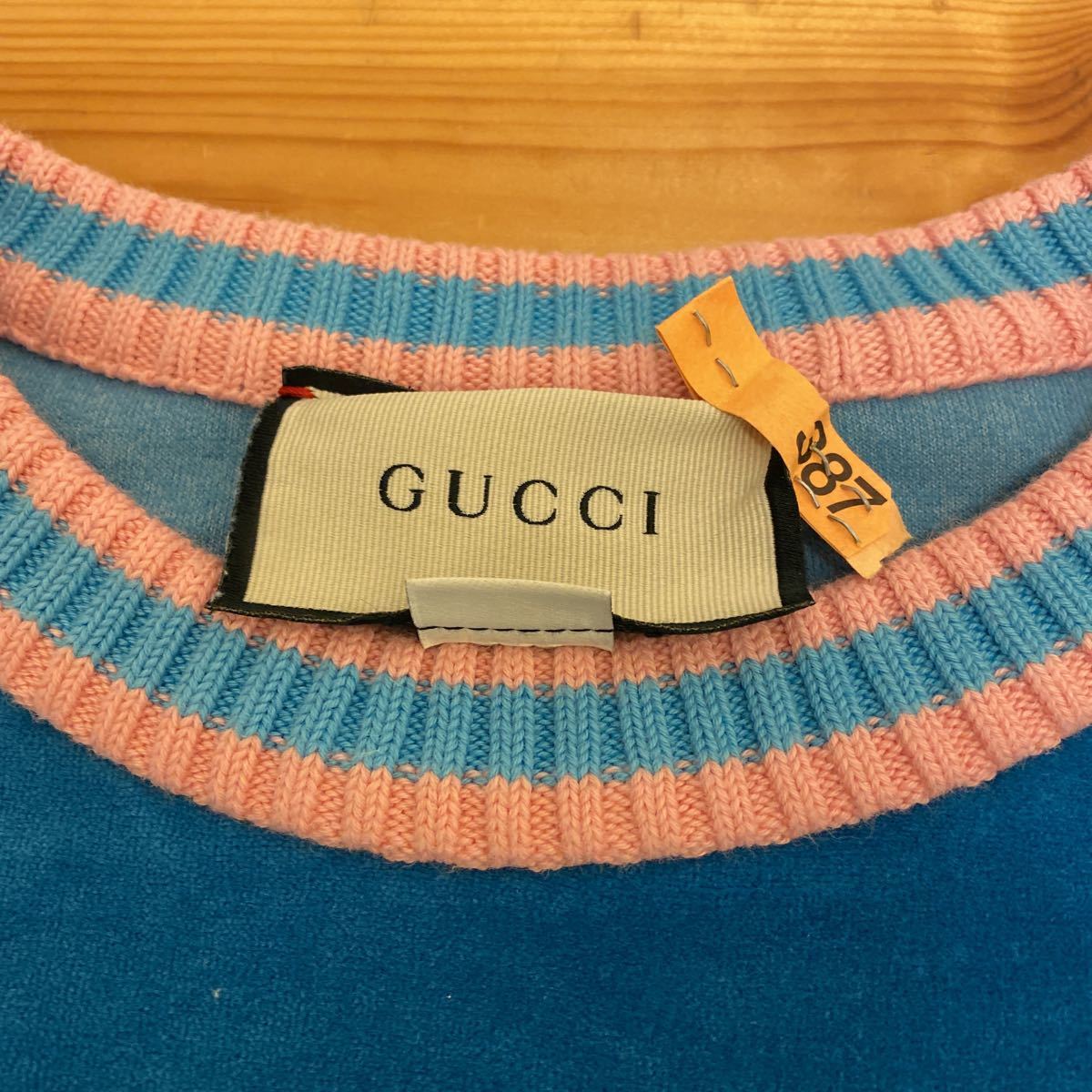 GUCCI グッチ 2020SSコレクションモデル テニス ステッチ スウェット