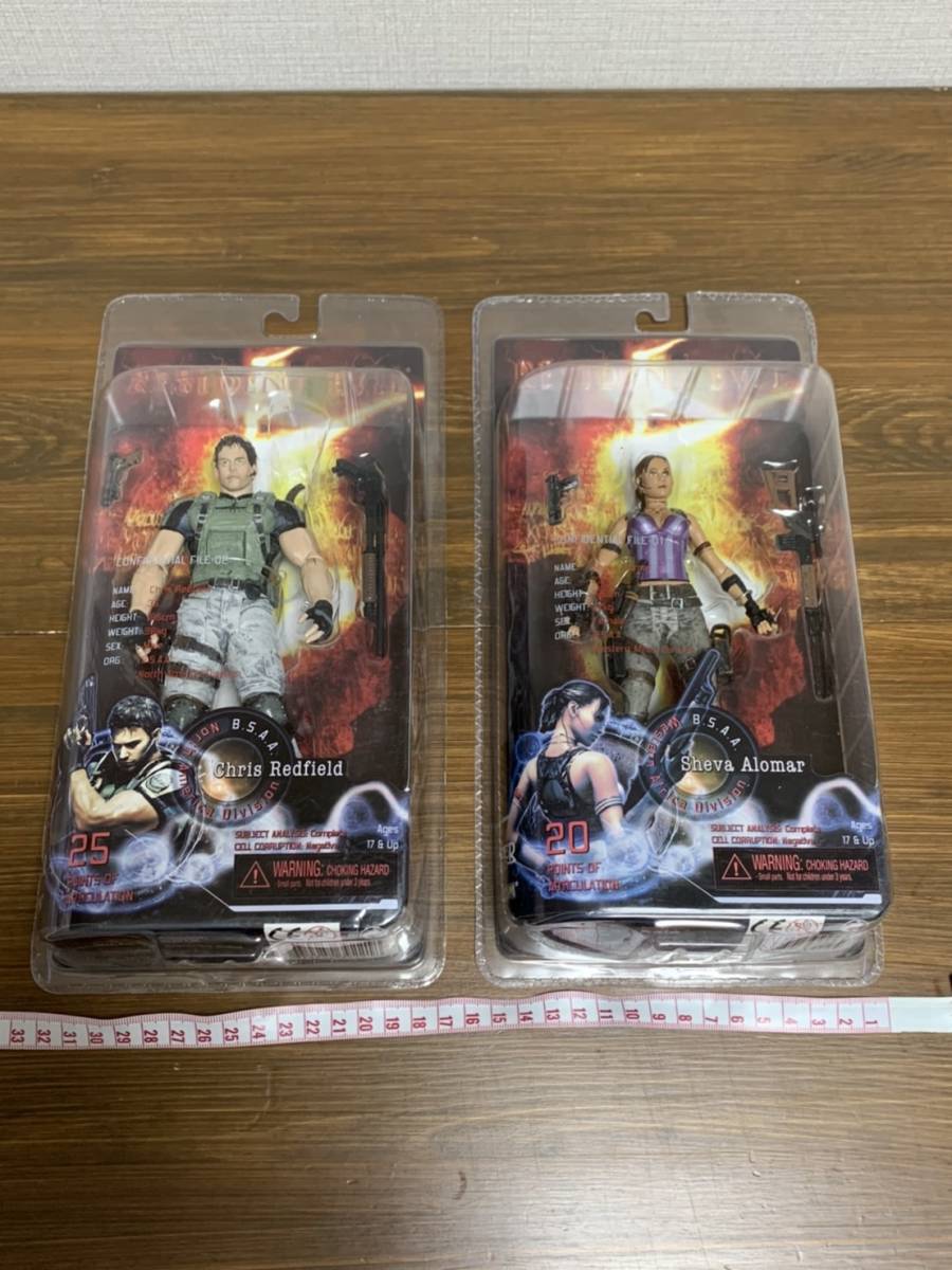 NECA 未開封バイオハザード5 アクションフィギュア コンプリートセット