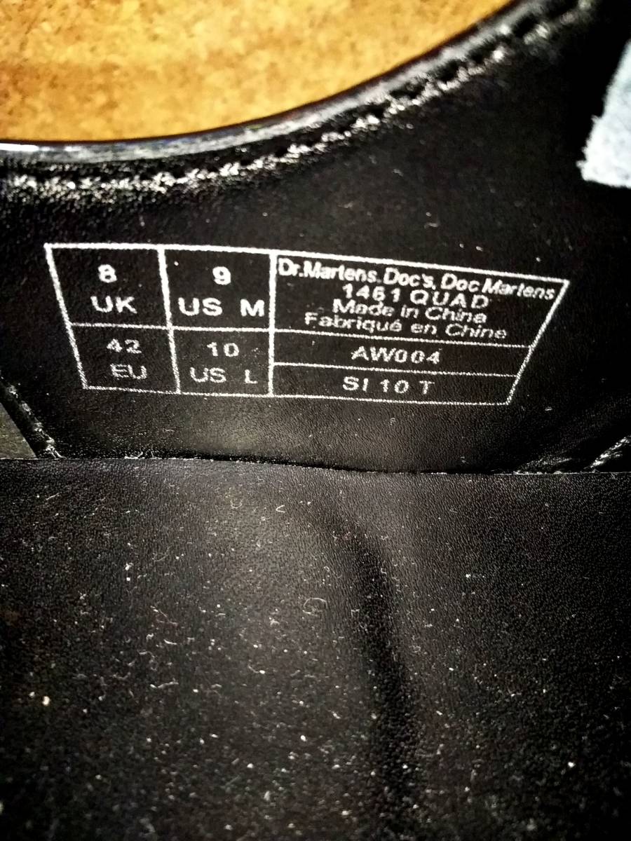 Dr.MARTENS】ドクターマーチン クアッドレトロ 1461 3ホールシューズ
