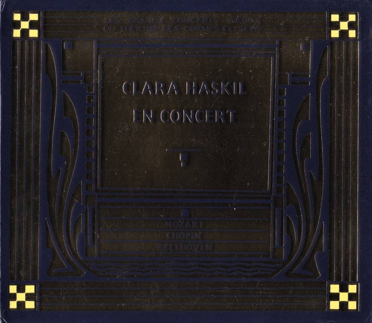 廃盤超希少 2CD DISQUES MONTAIGNE 仏盤 クララ・ハスキル 協奏曲 録音集 CLARA HASKIL EN CONCERT_画像1