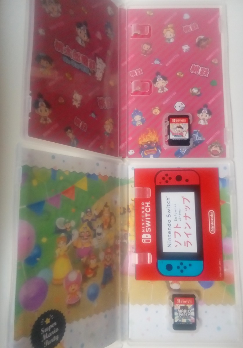 桃太郎電鉄/ スーパー マリオパーティ 2本セット Switch