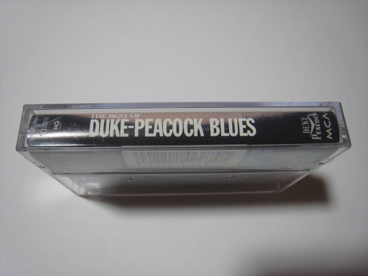 【カセットテープ】 V.A. (GATEMOUTH BROWN, BOBBY BLAND 他) / THE BEST OF DUKE-PEACOCK BLUES US版_画像3