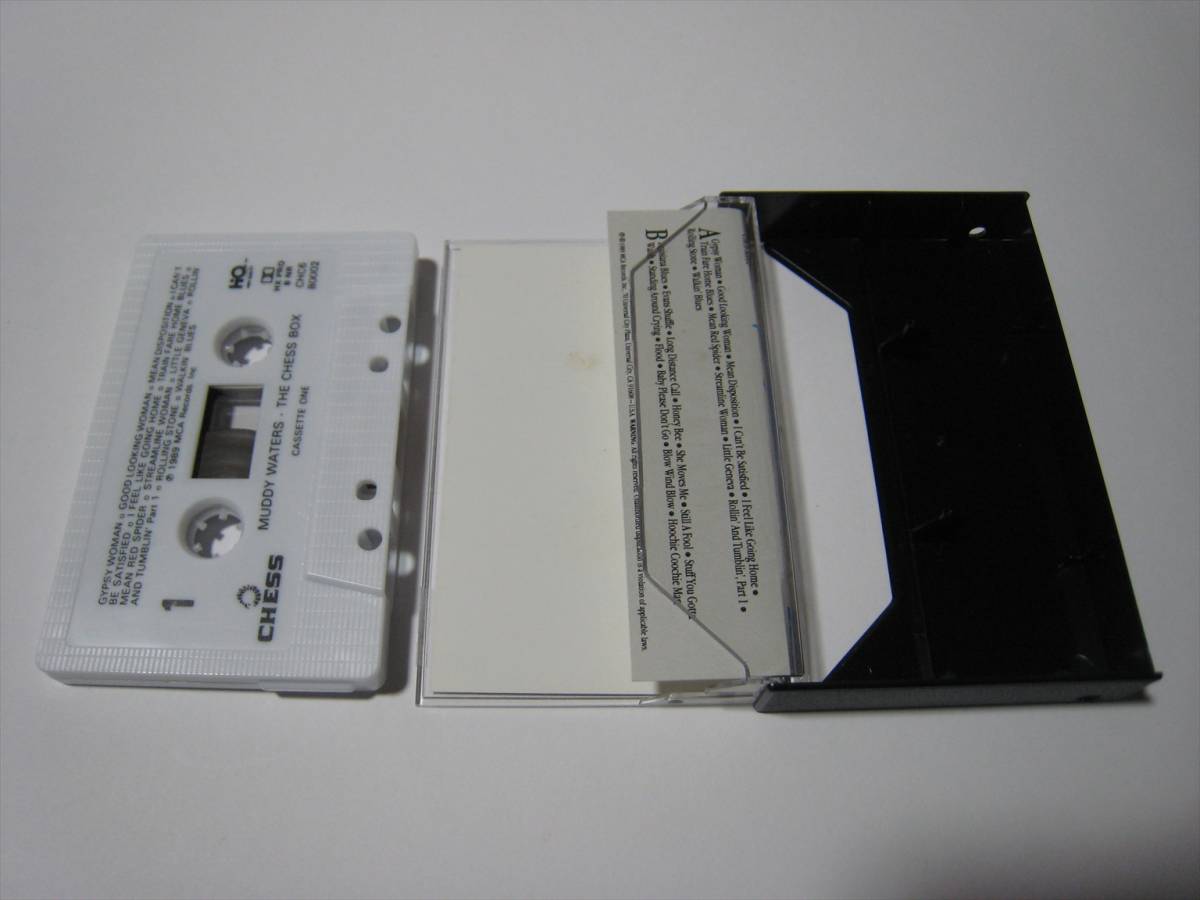 【カセットテープ】 MUDDY WATERS / THE CHESS BOX TAPE-1 US版 マディ・ウォーターズ_画像4