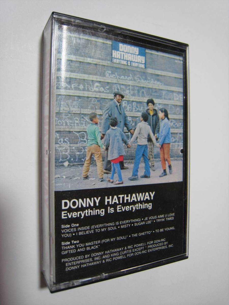 【カセットテープ】 DONNY HATHAWAY / EVERYTHING IS EVERYTHING US版 ダニー・ハサウェイ 新しきソウルの光と道
