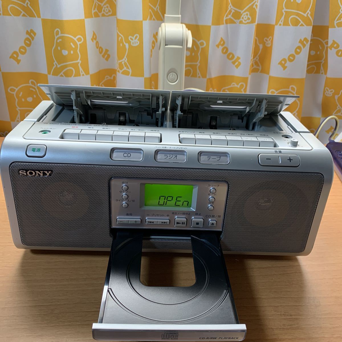 動作品】SONYソニー CDダブルカセットラジカセ CFD-W78 中古品 item