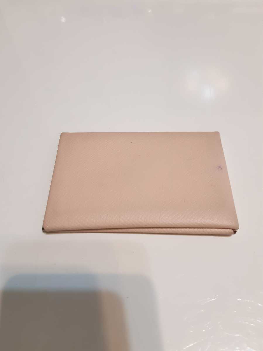 エルメス HERMES カルヴィ カードケース 名刺入れ 定期入れ パスケース