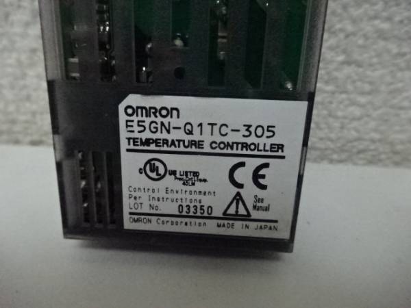 オムロン 電子温度調節器　E5GN-Q1TC-305_画像3