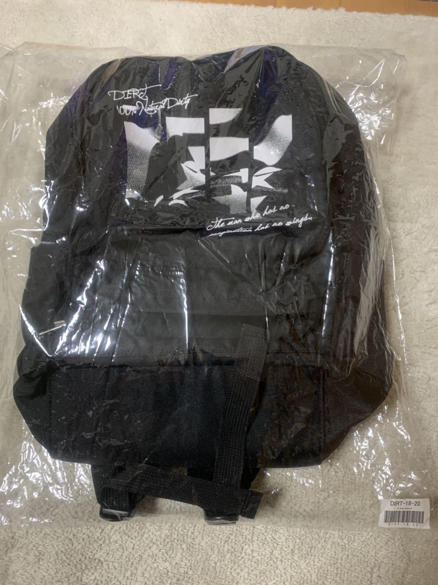 DIRT 100% Natural Dirty NO WINGS BACKPACK バックパック リュック DIR EN GREY Toshiya 京 薫 Die Shinya sukekiyo マダラニンゲン_画像3