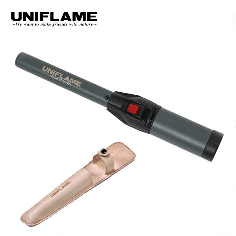 ユニフレーム スティックターボII タックOD+専用レザーホルスターセット UNIFLAME ナチュラム限定カラー