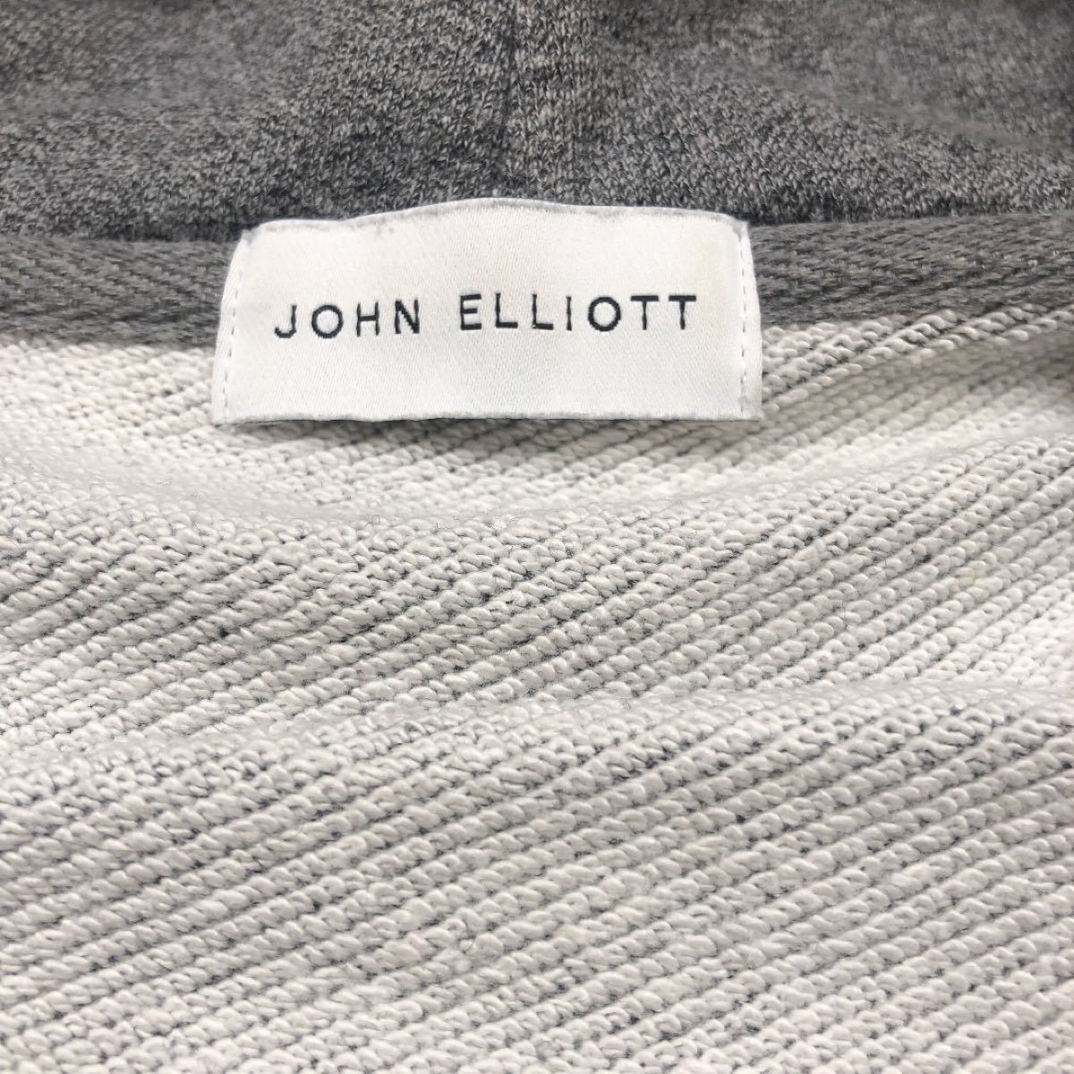 JOHN ELLIOTT ハーフジッププルオーバーパーカー