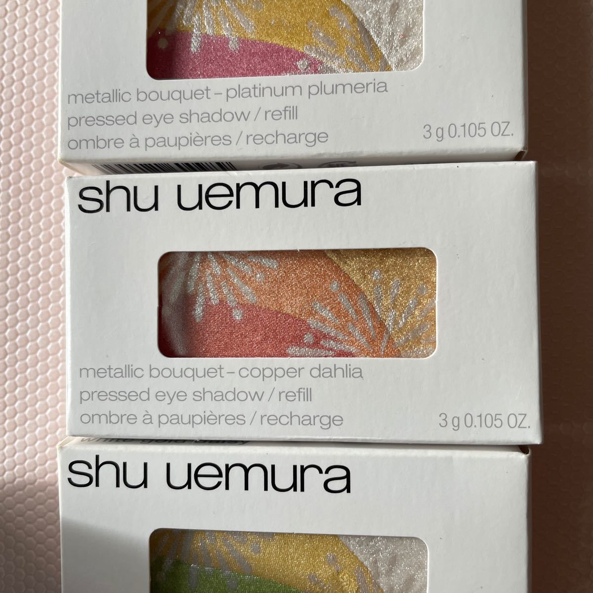 shu uemura アイシャドウリフィル3点