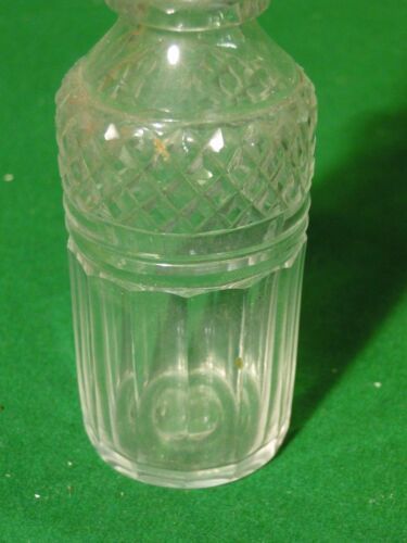 ミディアム アンティーク 香水 ボトル 瓶 カット クリスタル フレン 1880_画像2