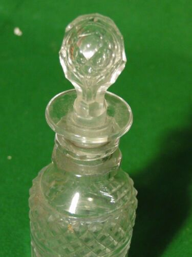 ミディアム アンティーク 香水 ボトル 瓶 カット クリスタル フレン 1880_画像3